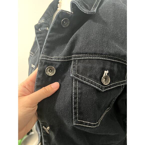 Empyre Dark Denim Jacket - Picture 3 of 8